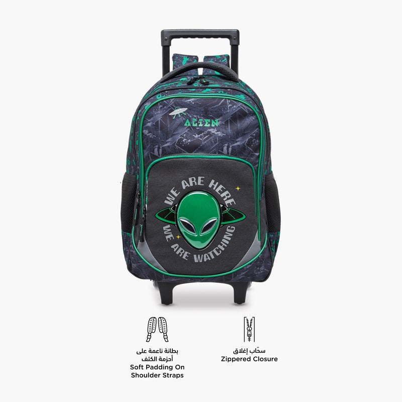 LIFESTYLE Alien Rolling Backpack for Kids - Image 4